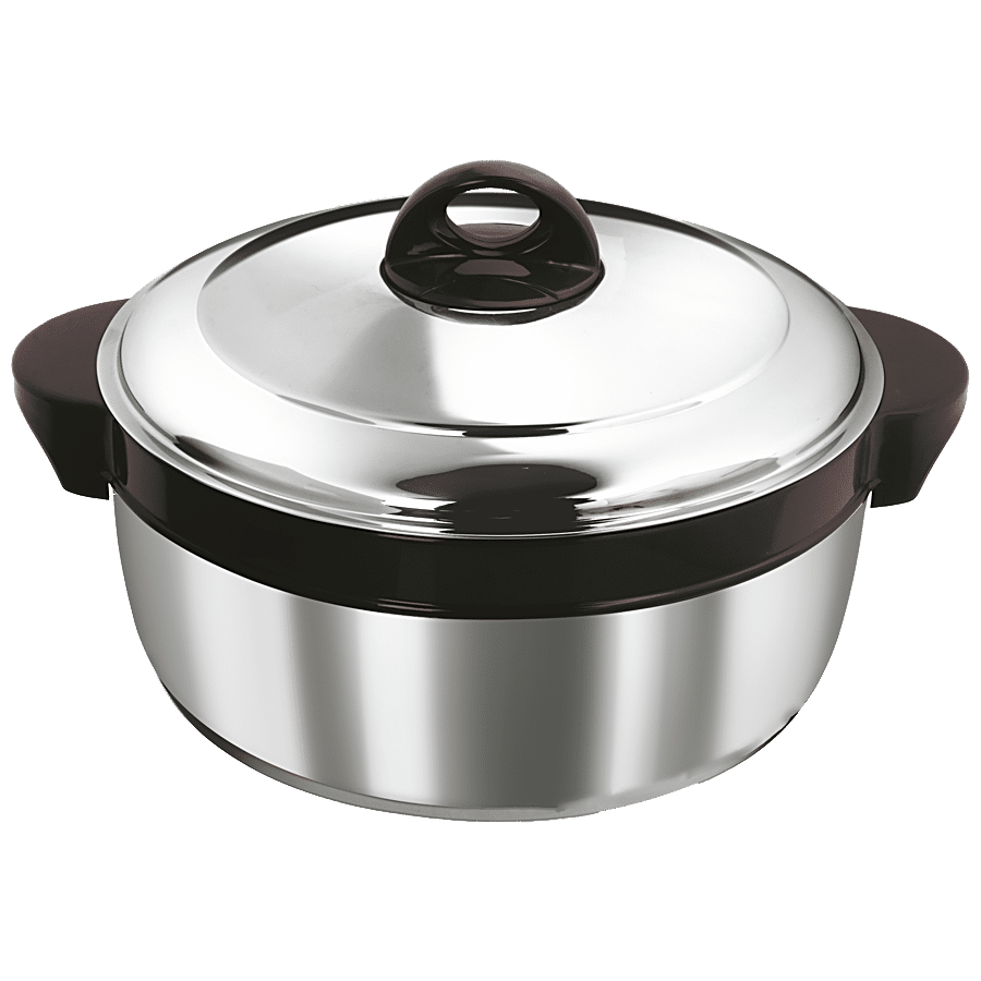 Asian Shining Star Stainless Steel Casserole - Dishwasher Safe