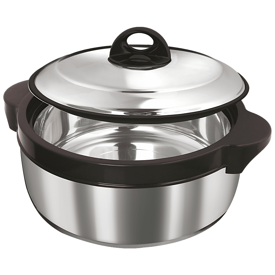 Asian Shining Star Stainless Steel Casserole - Dishwasher Safe