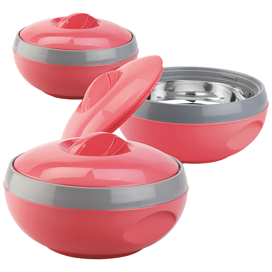 Asian Venus Plastic Casserole Set - Keeps Food Warm For A Long Period