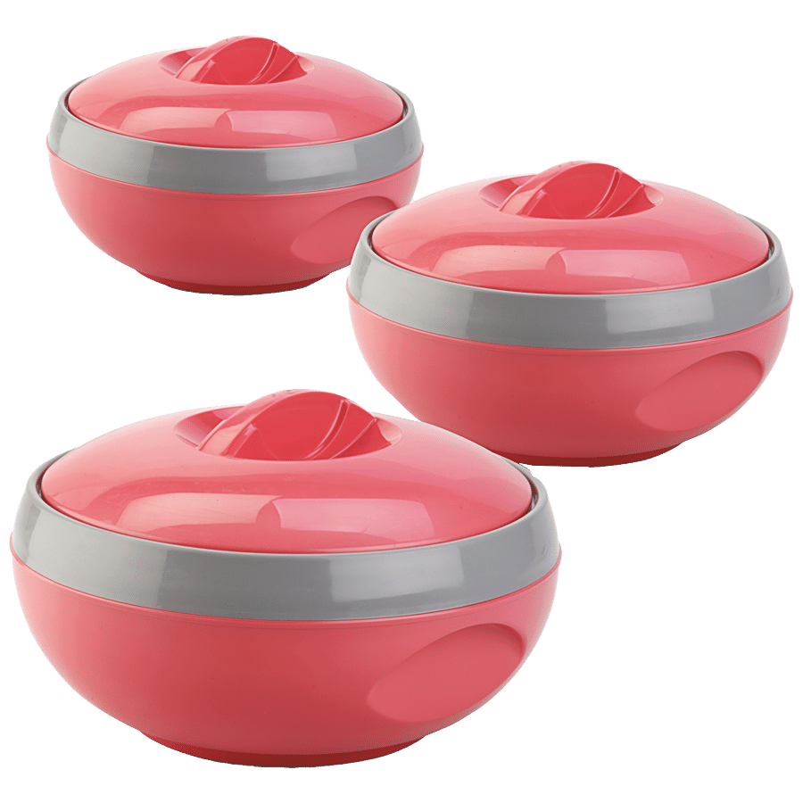 Asian Venus Plastic Casserole Set - Keeps Food Warm For A Long Period