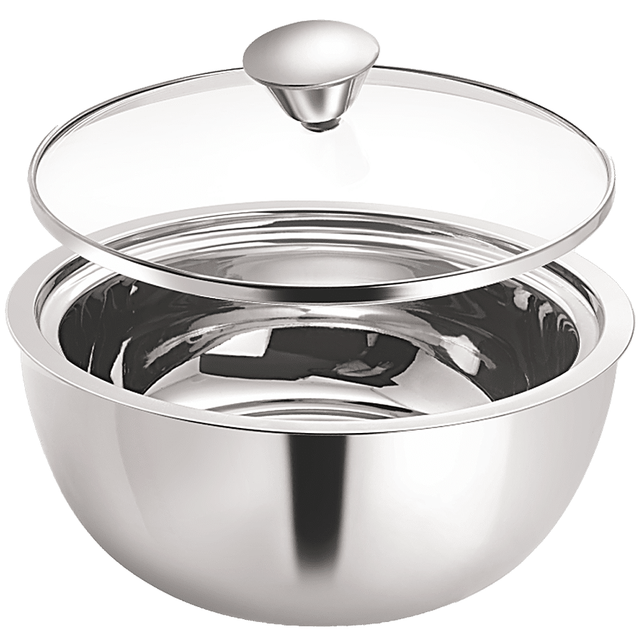 Borosil Stainless Steel Casserole - Double Insulated