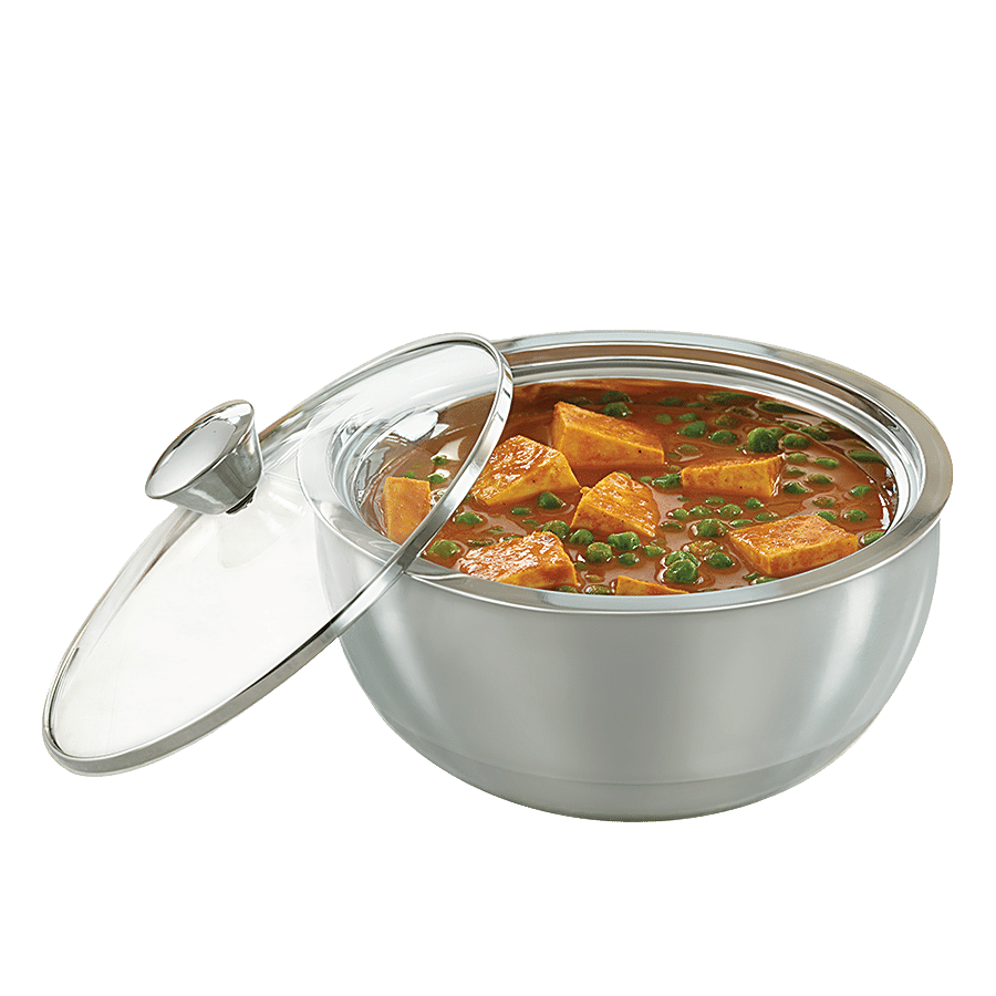 Borosil Stainless Steel Casserole - Insulated