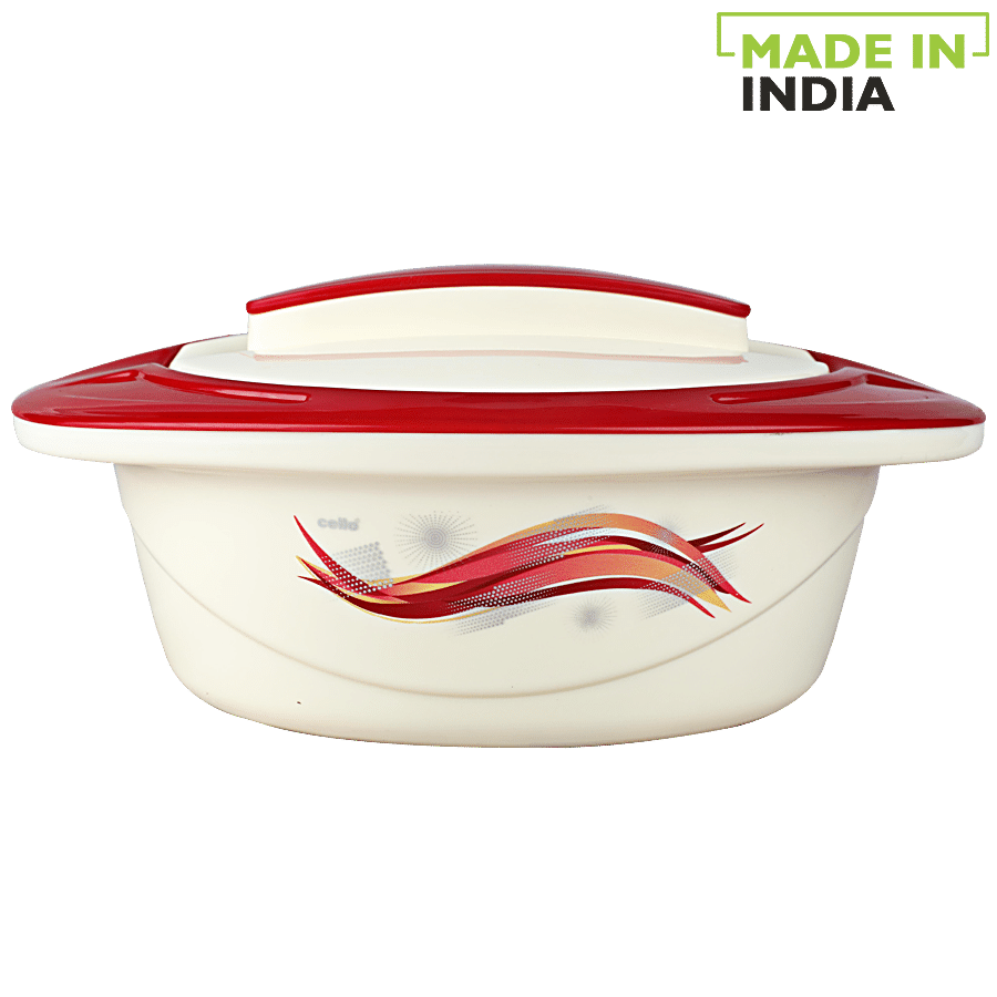 Cello Casserole For Roti/Chapati - Mop Red