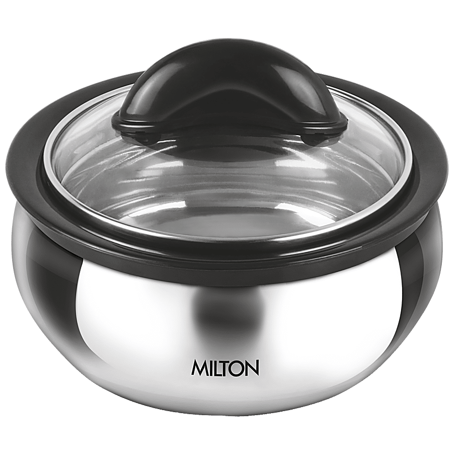 Milton Clarion 1500 Stainless Steel Casserole - Double Layered Insulation