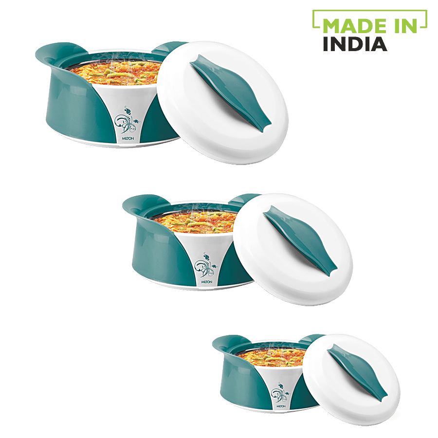 Milton New Imperial Jr. Casserole Gift Set For Roti/Chapati - Aqua Green