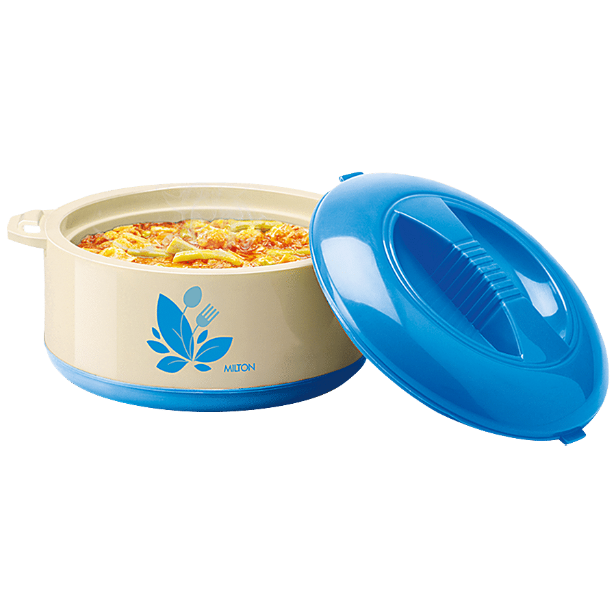 Milton New Orchid 1000 Casserole For Roti/Chapati - Blue