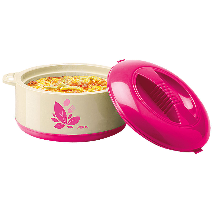 Milton New Orchid 1500 Casserole For Roti/Chapati - Pink