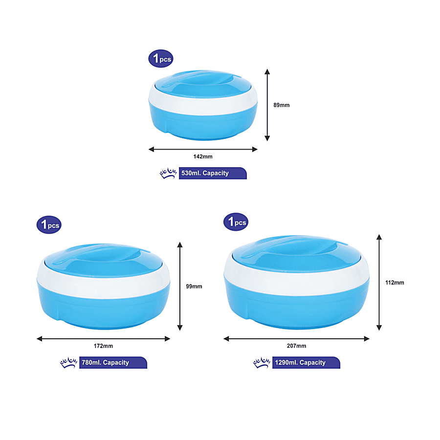 Princeware Casserole Set - Inner Steel