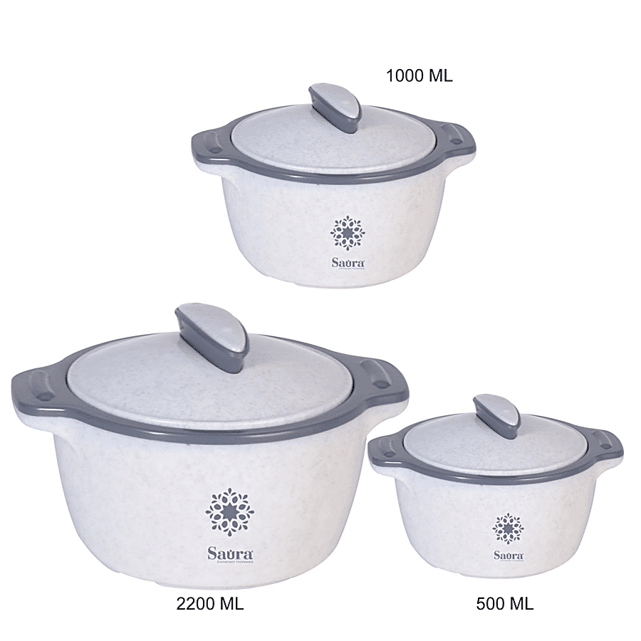 Saura Elite Casserole Set - Inner Steel