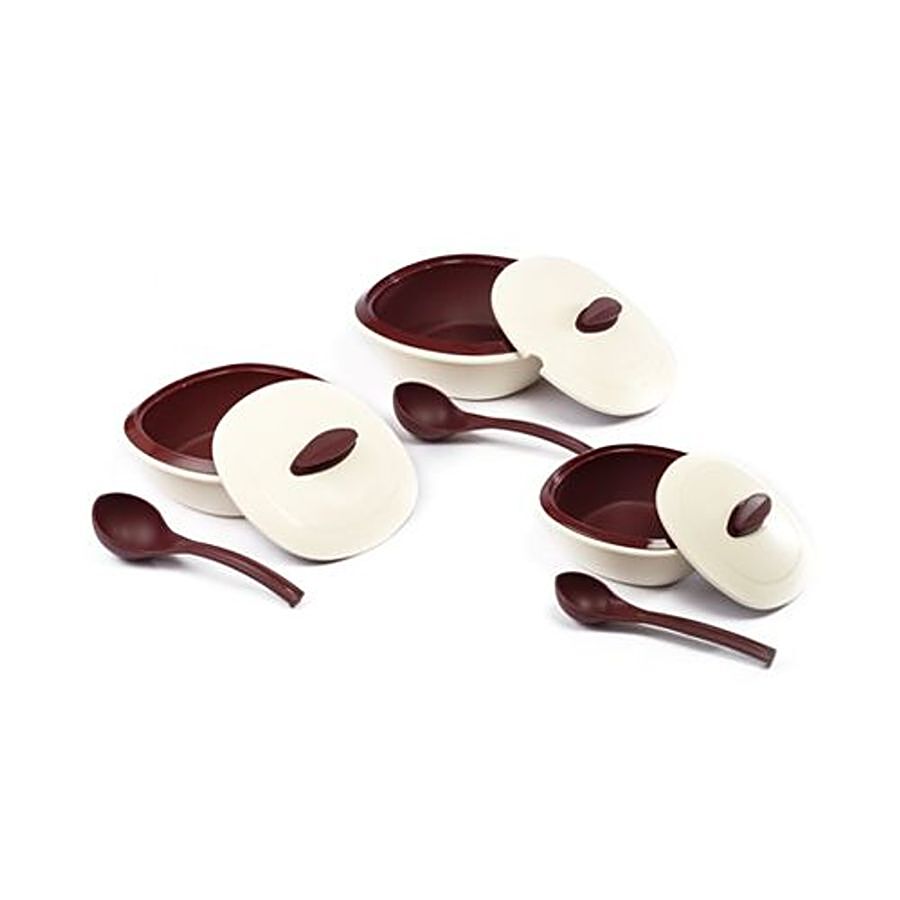 Signoraware Casserole Set - Maroon