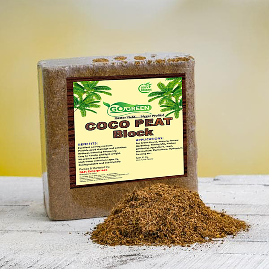 Go Green Coco Peat Block