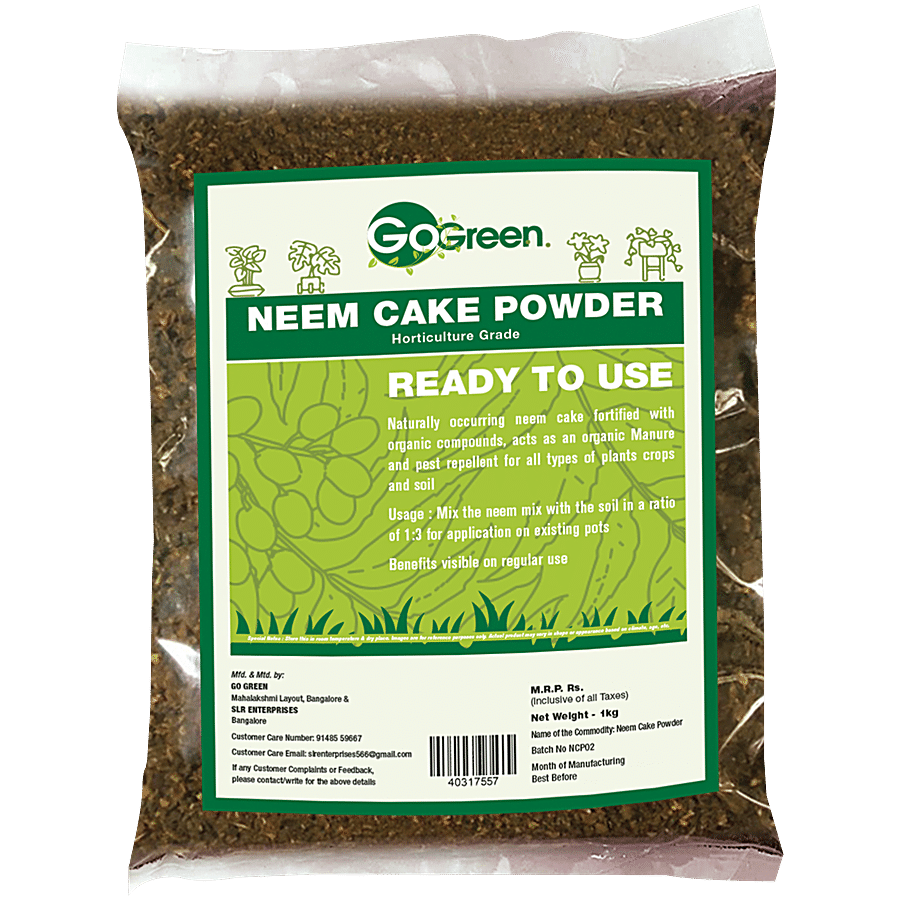 Go Green Neem Cake Powder