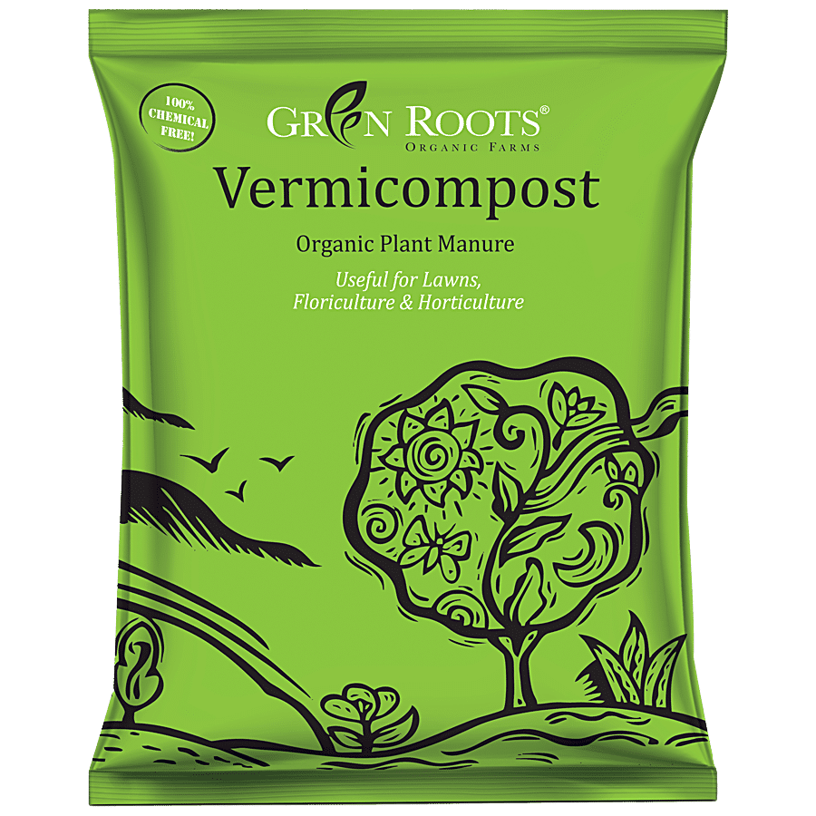 Green Roots Vermicompost - Organic Plant Manure