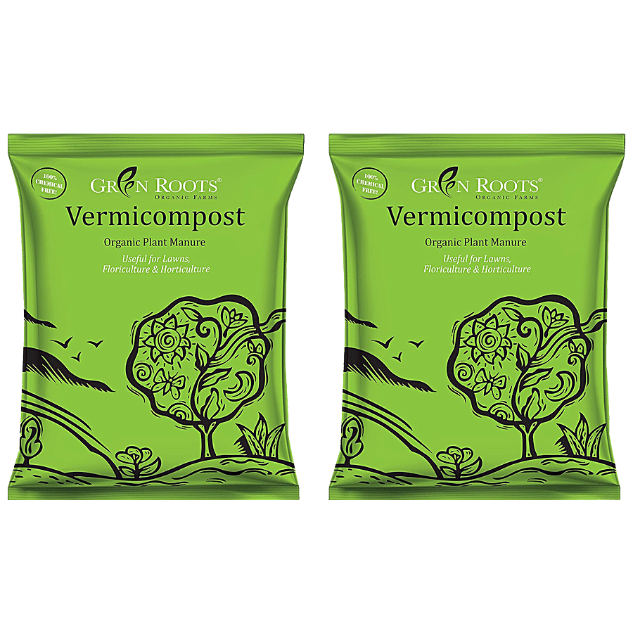 Green Roots Vermicompost - Organic Plant Manure