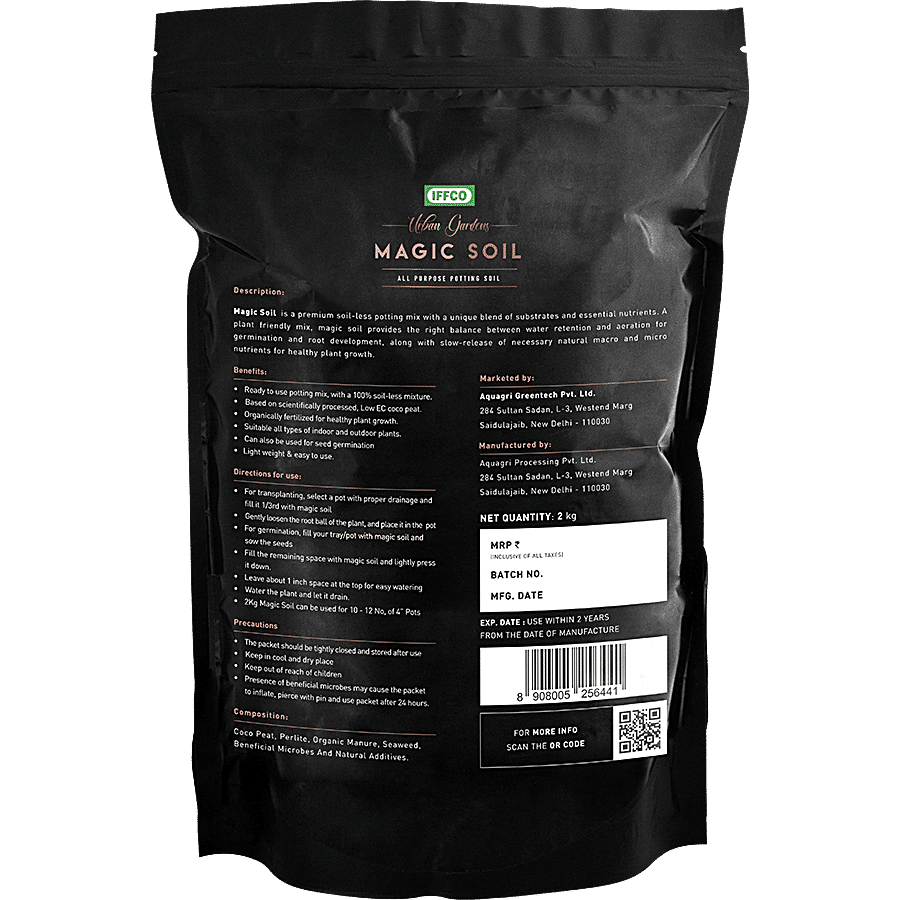 IFFCO Urban Gardens Magic Soil - Multi Purpose Potting Soil