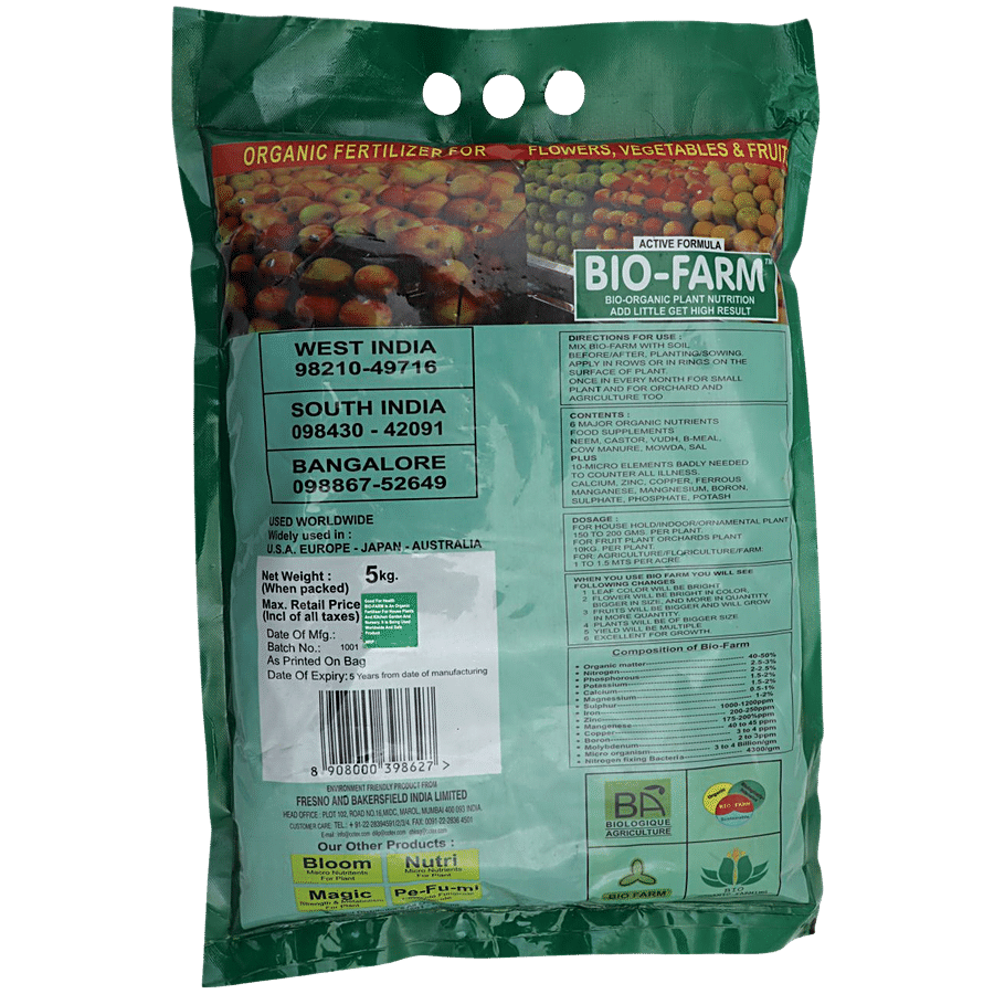 NATURES PLUS Bio Farm Organic Fertiliser