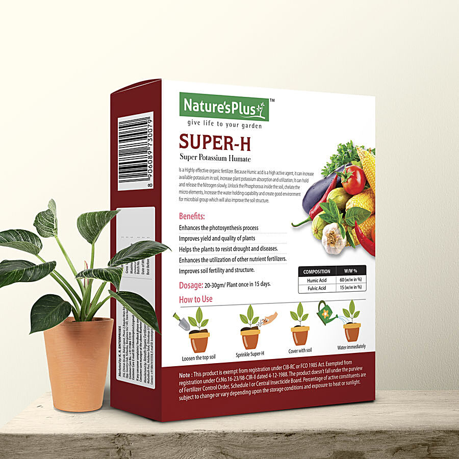 NATURES PLUS Super H - Humic Granules