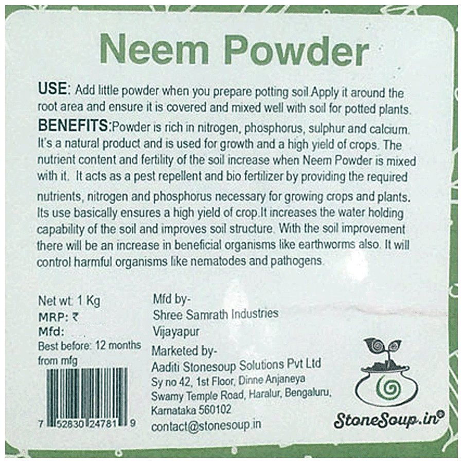 Stonesoup Neem Powder