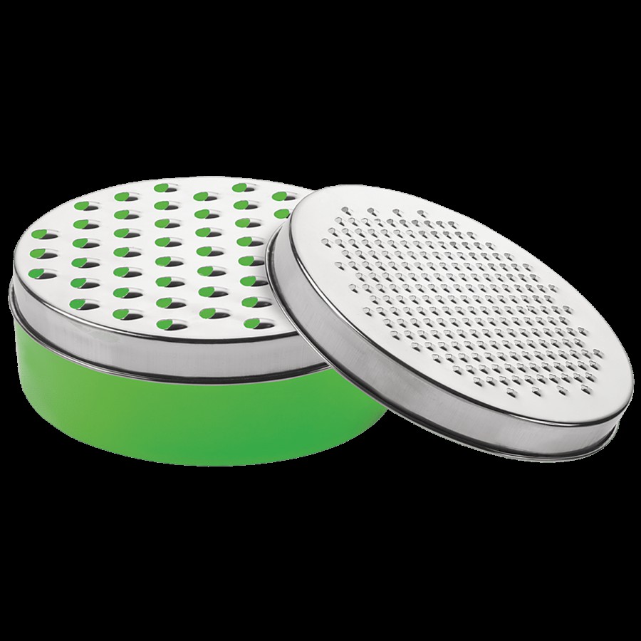 Anjali Halwa Grater With Container - Green