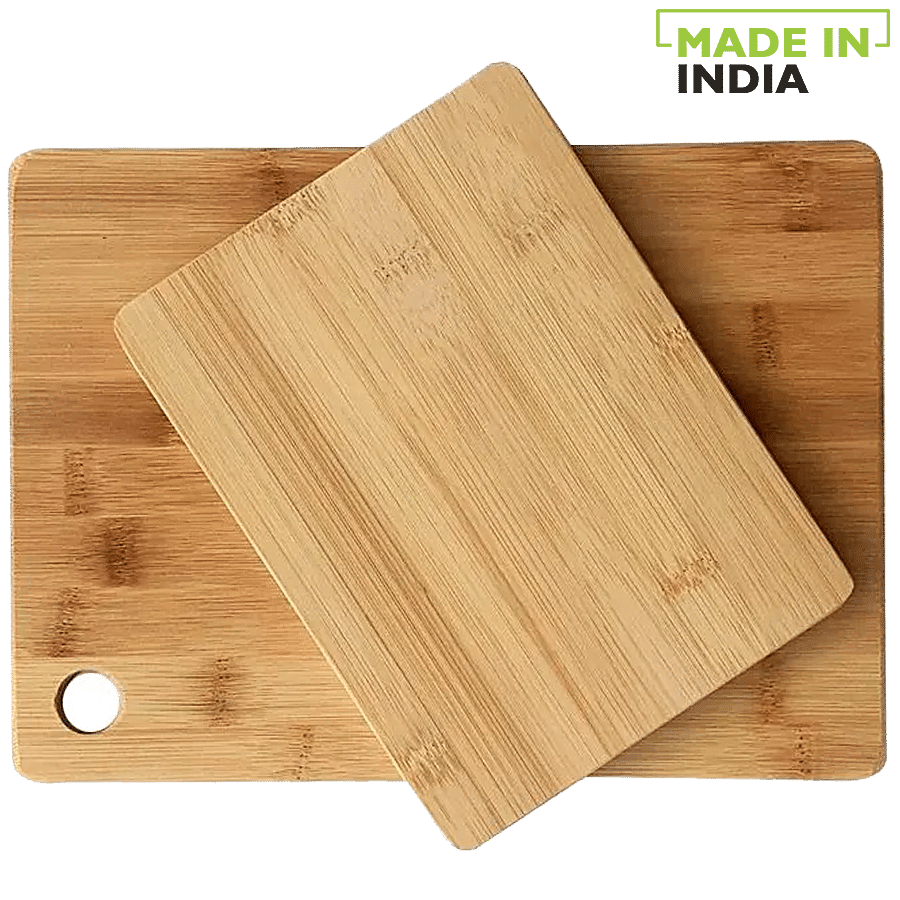 Bamboooz Chopping/Cutting Board Combo - Brown