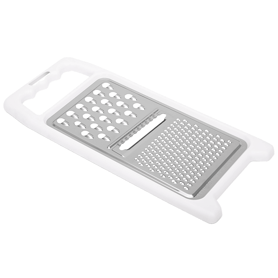 Fackelmann Stainless Steel Universal Grater with Plastic Handle