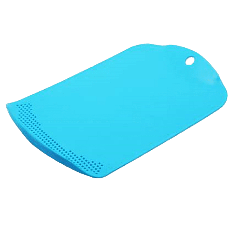 Floraware Plastic Chopping Board With Drainer - Durable