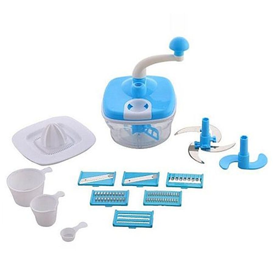 IRICH 10 in 1 Food Processor Dough Maker - Blue