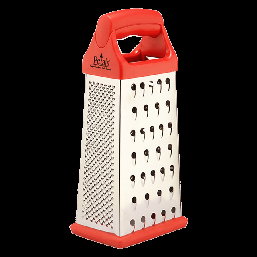 Petals 4 Sided Rectangle Universal Kitchen Grater Slicer - 21 Cm