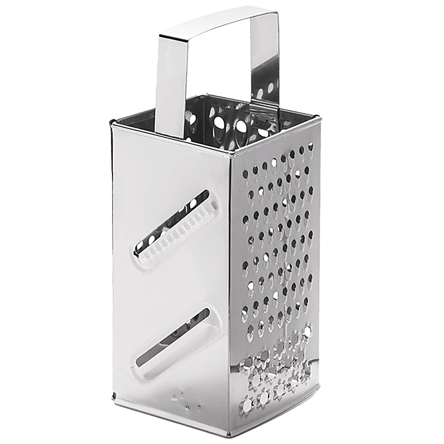 Petals 4 Sided Stainless Steel Rectangle Universal Kitchen Grater & Slicer