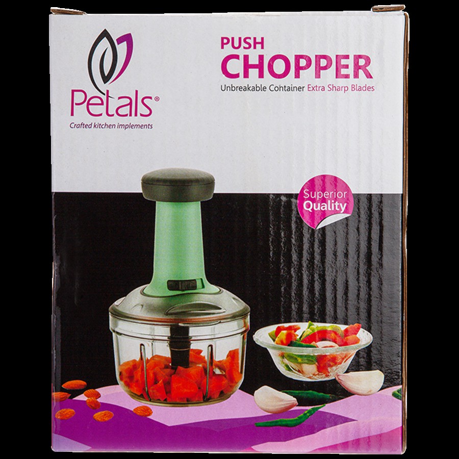 Petals Easy Push Vegetable Chopper/Cutter