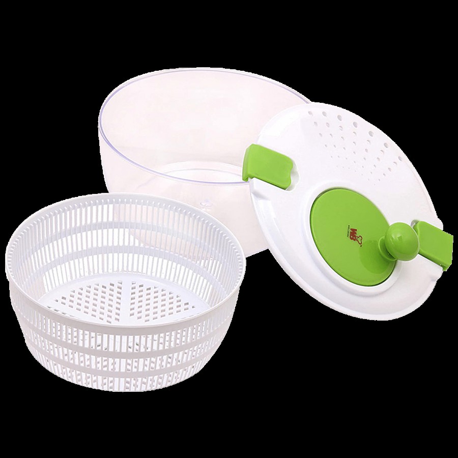 Wellberg Sano Salad Spinner - Green