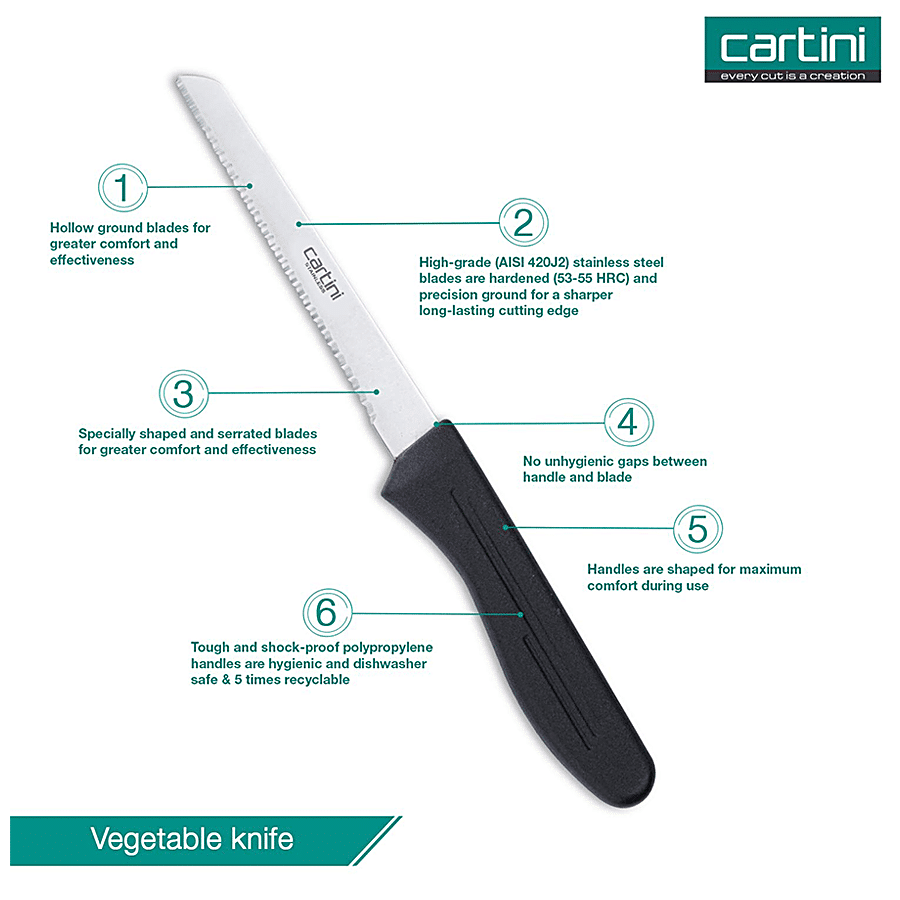 Cartini by Godrej knife - Vegetable Cutting