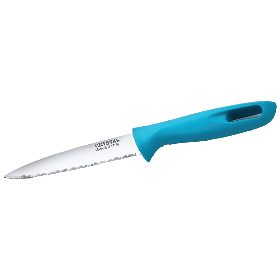 Crystal Stainless Steel All-Purpose Knife - With Comfortable Grip