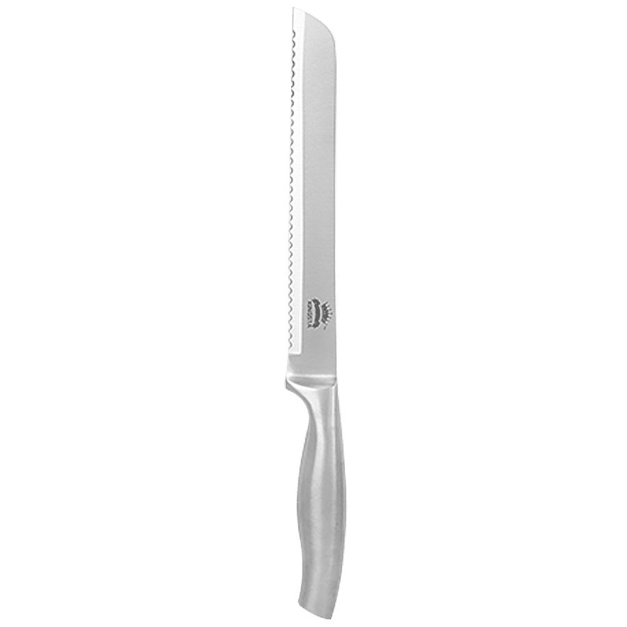 DP Bread Knife with Steel Handle - Stainless Steel