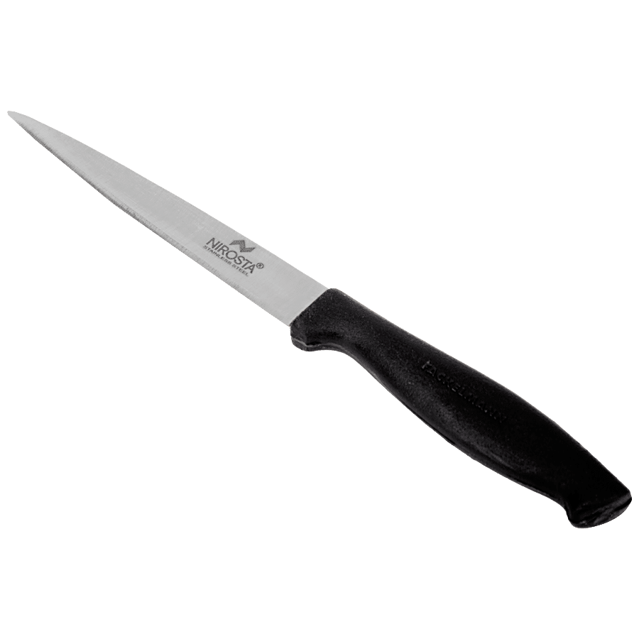 Fackelmann Nirosta Stainless Steel All-Purpose Knife |Ideal for Cutting Fruits & Vegetables