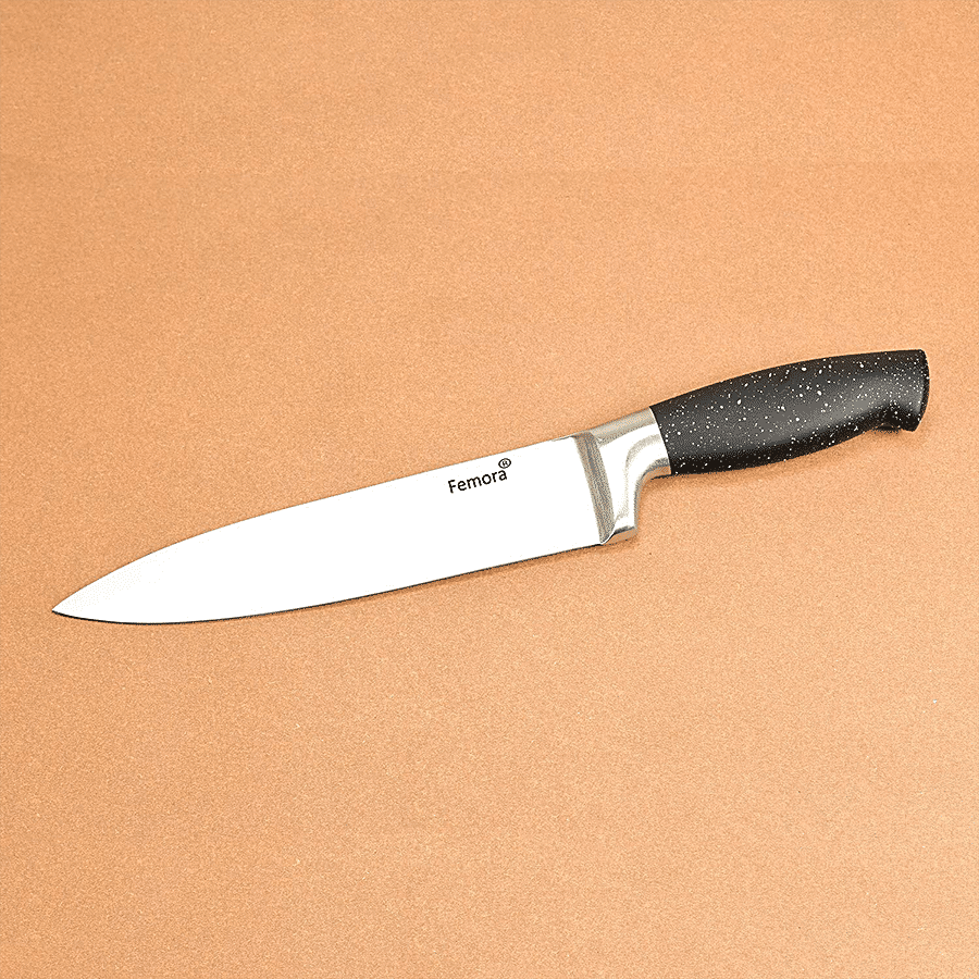 Femora Carbon Steel Chef Knife - 20 cm High Grade Blade