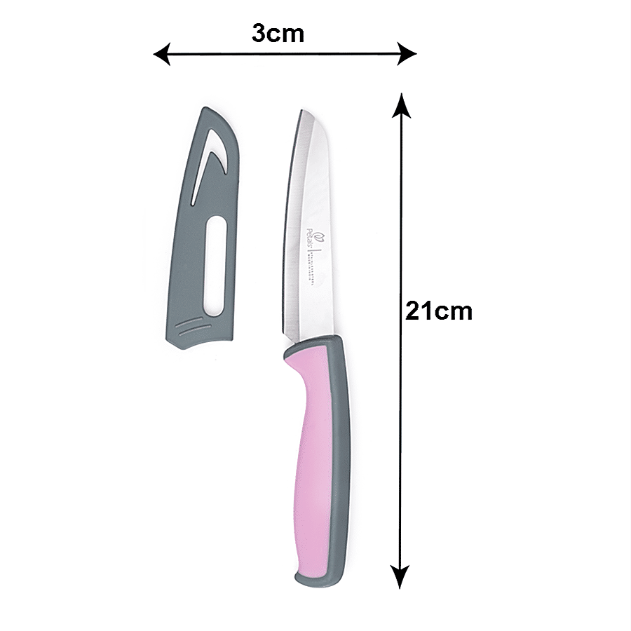 Petals Utility Knife With Blade Protector - 21cm