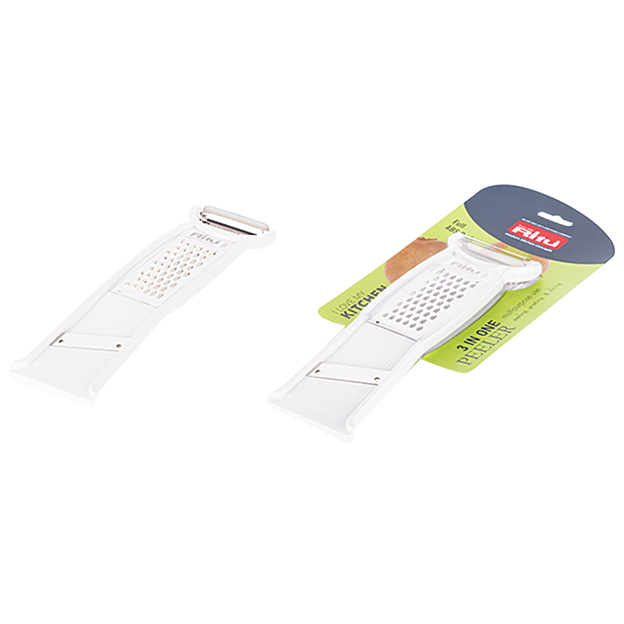 Ritu 3 In 1 Peeler - Stainless Steel Blades