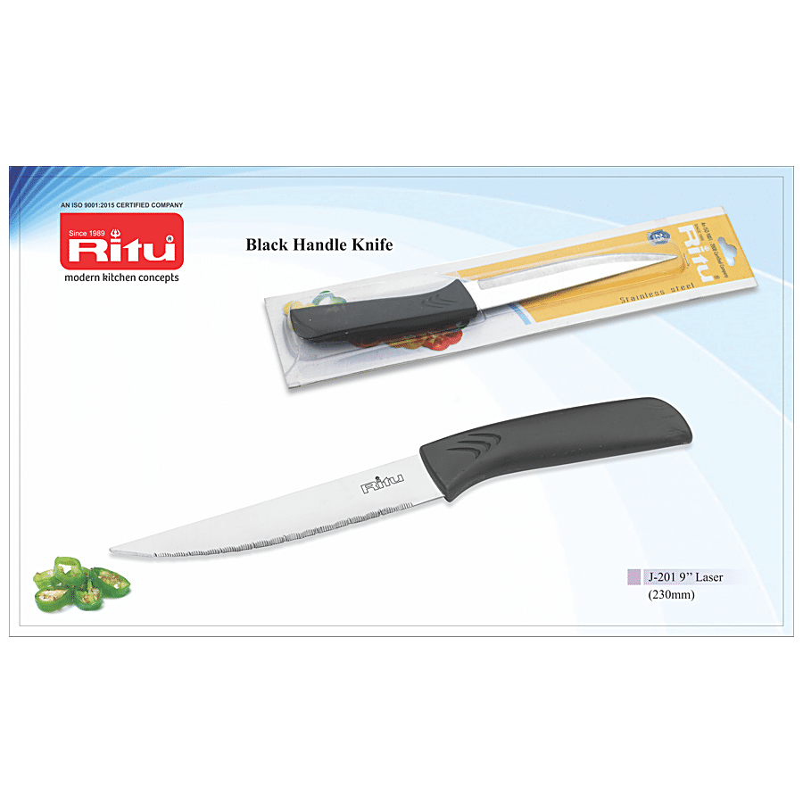 Ritu Knife - Black Handle