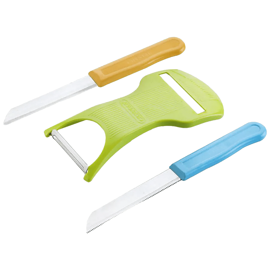 Crystal Knife & Peeler Value Pack Sharp Edge