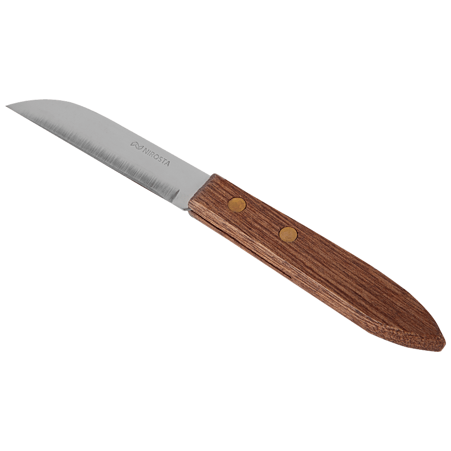 Fackelmann Nirosta Stainless Steel Kitchen Knife with Rosewood Handle