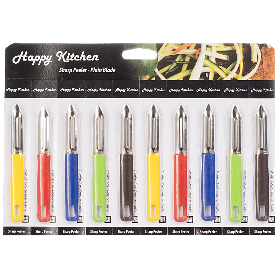 Happy Kitchen Stainless Steel Peeler - Sharp