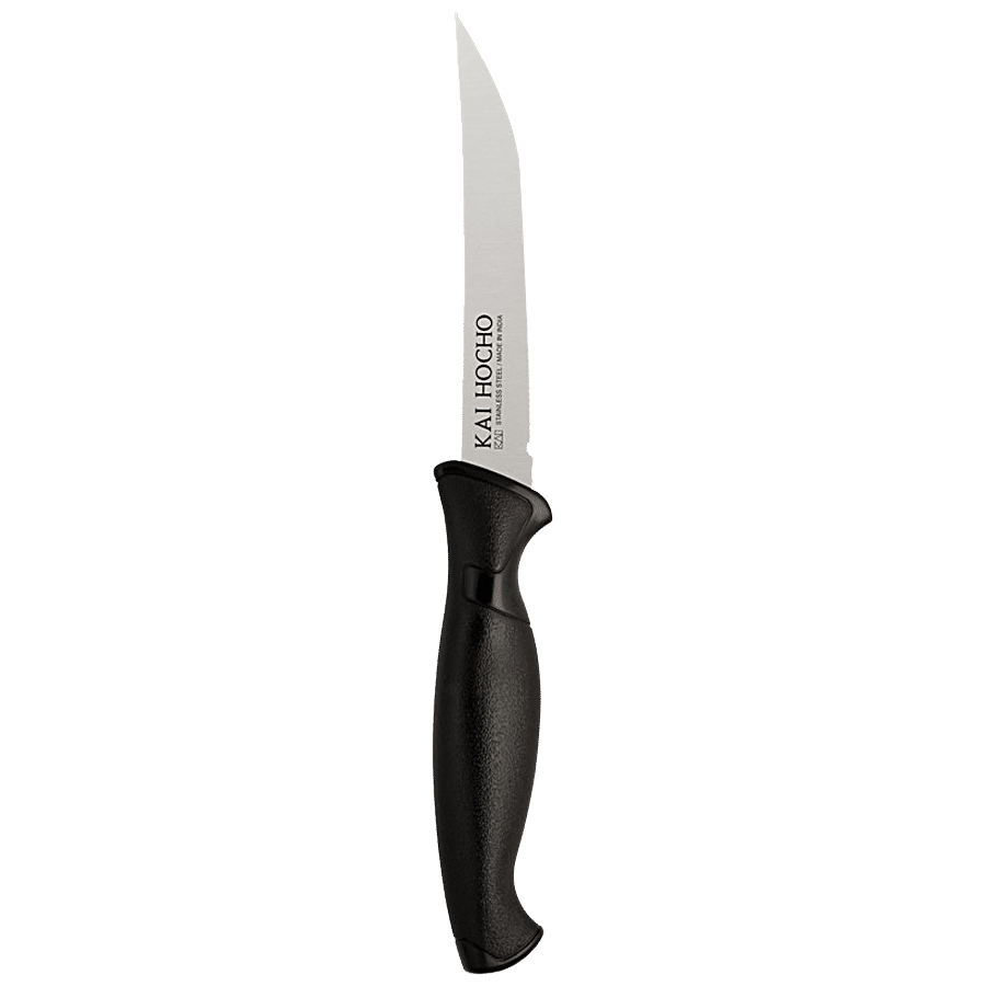 KAI Stainless Steel Dicing Kitchen Knife - Black