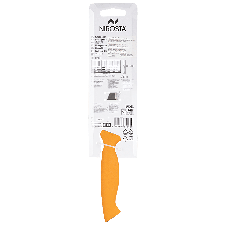 Nirosta Klasse Peeling Knife - 18.8 cm