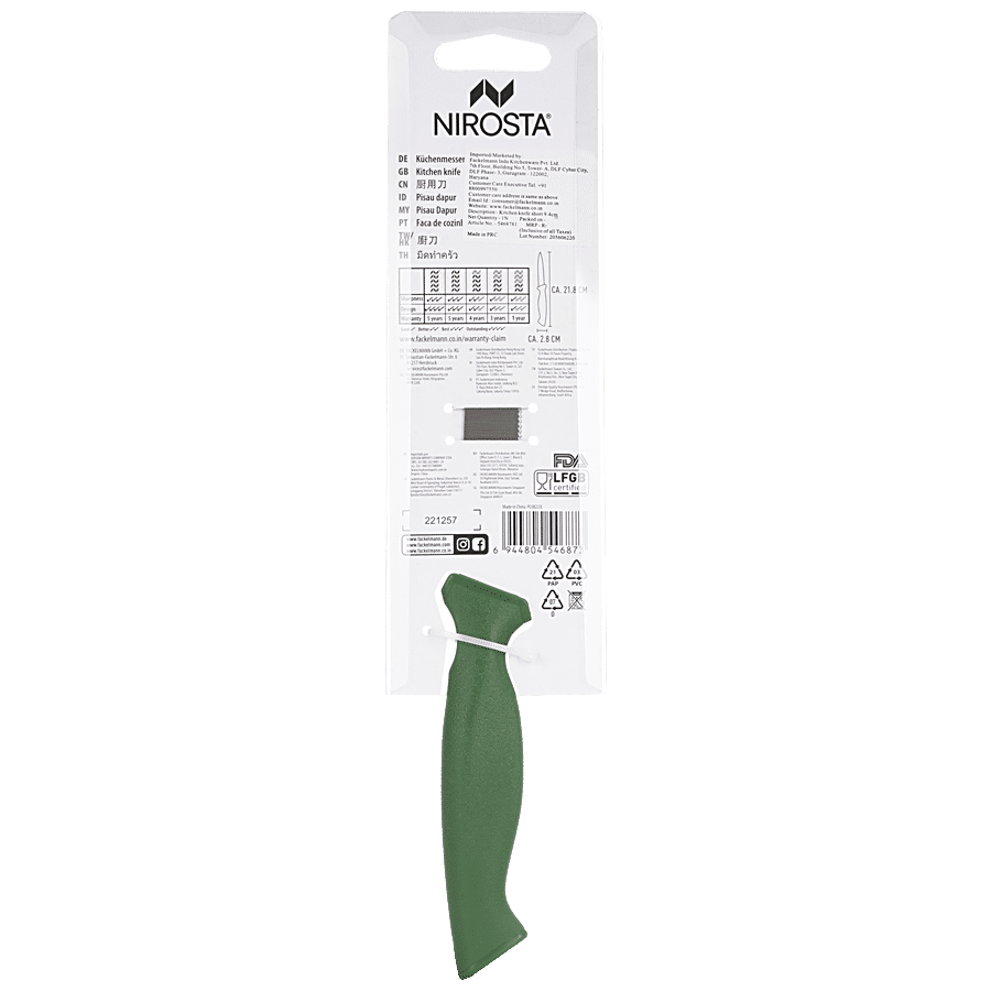 Nirosta Klasse Short Kitchen Knife - 21.8 cm