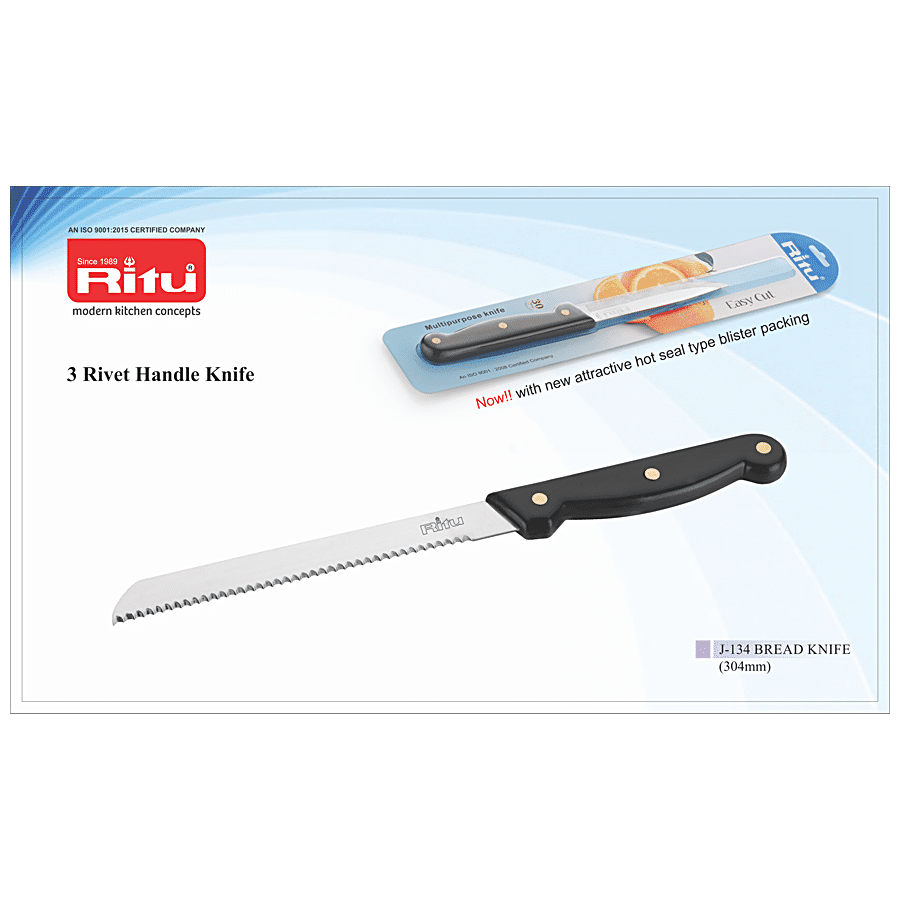 Ritu Bread Knife - Sturdy Handle