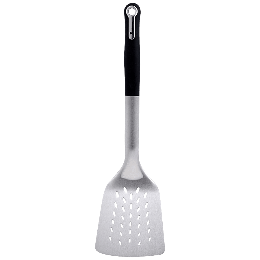 Bergner Masterpro Stainless Steel Slotted Turner - Non-Stick