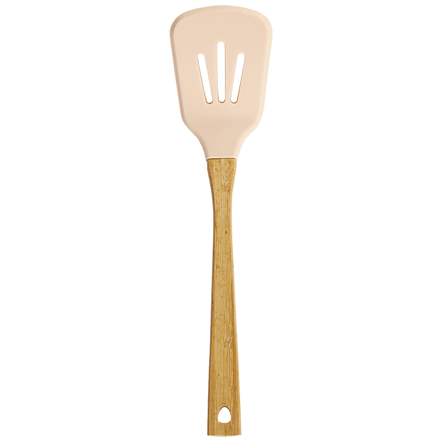 Casasunco Silicone Spatula - Wooden Handle