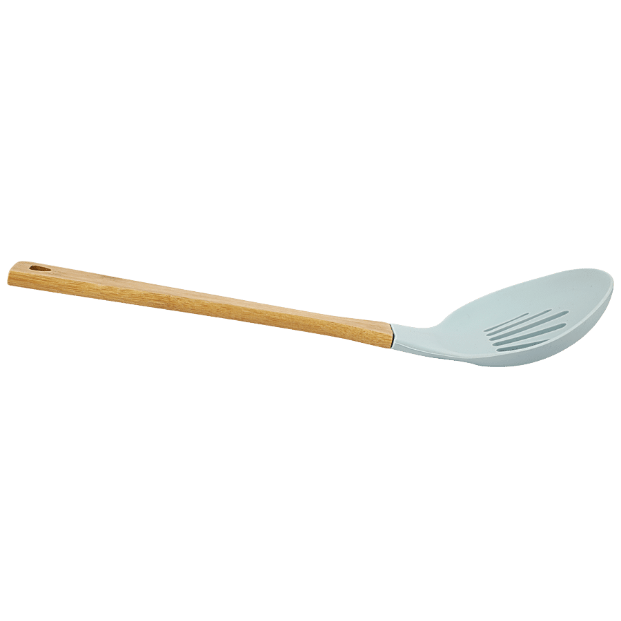 Casasunco Skimmer/Deep Fry Spoon - Nylon Wooden