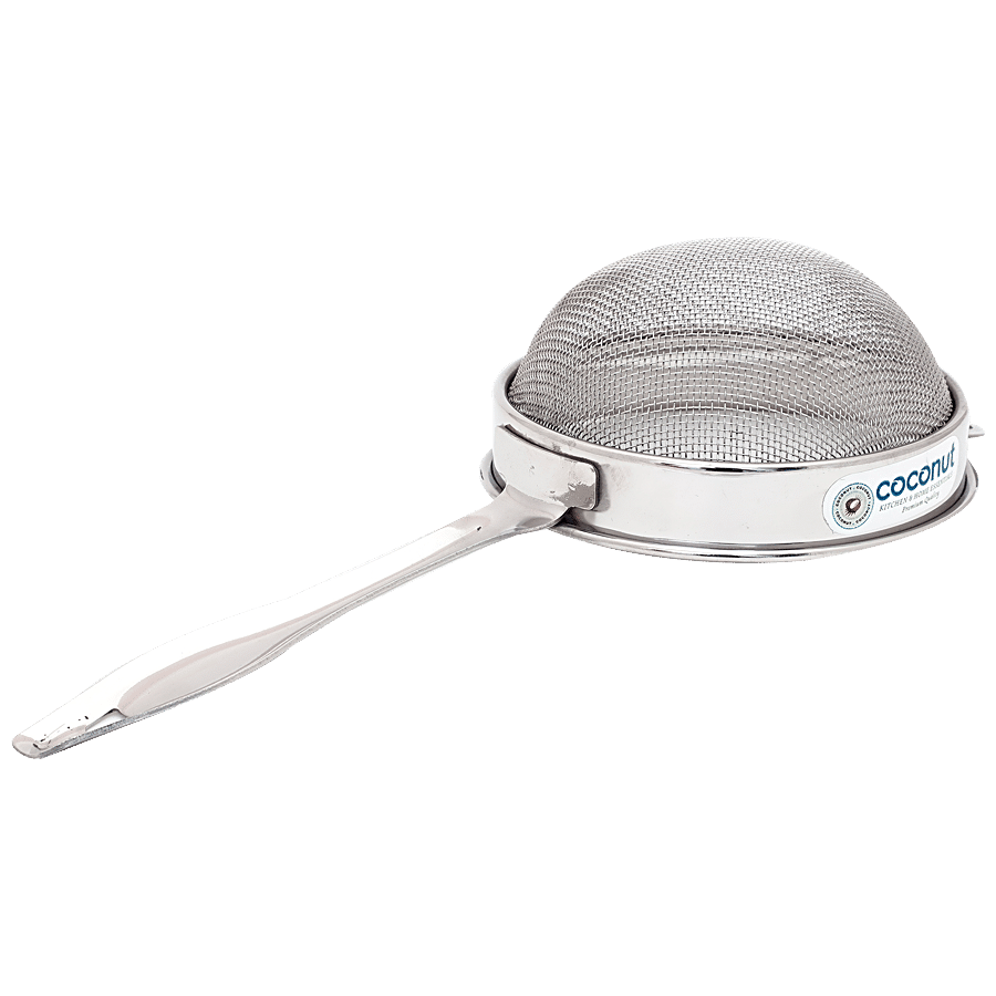 Coconut Stainless Steel Juice Strainer - Stain Resistant